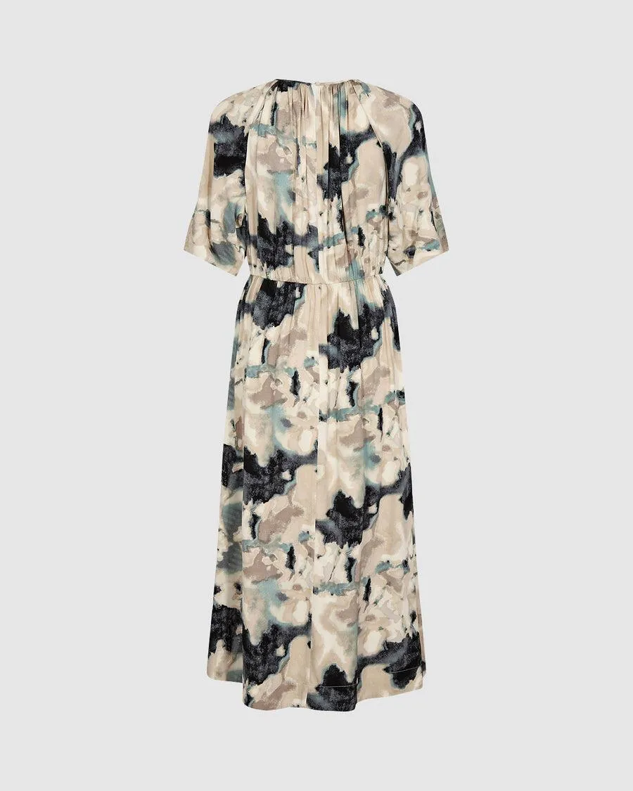 Minimum Yolas Midi Dress In Sagebrush Green