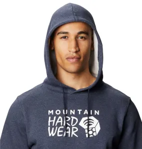 Mountain Hardwear Men’s Mountain Hardwear Logo Pullover Hoodie – Heather Dark Zinc