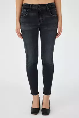 Moussy Vintage BISSELL SKINNY BLACK