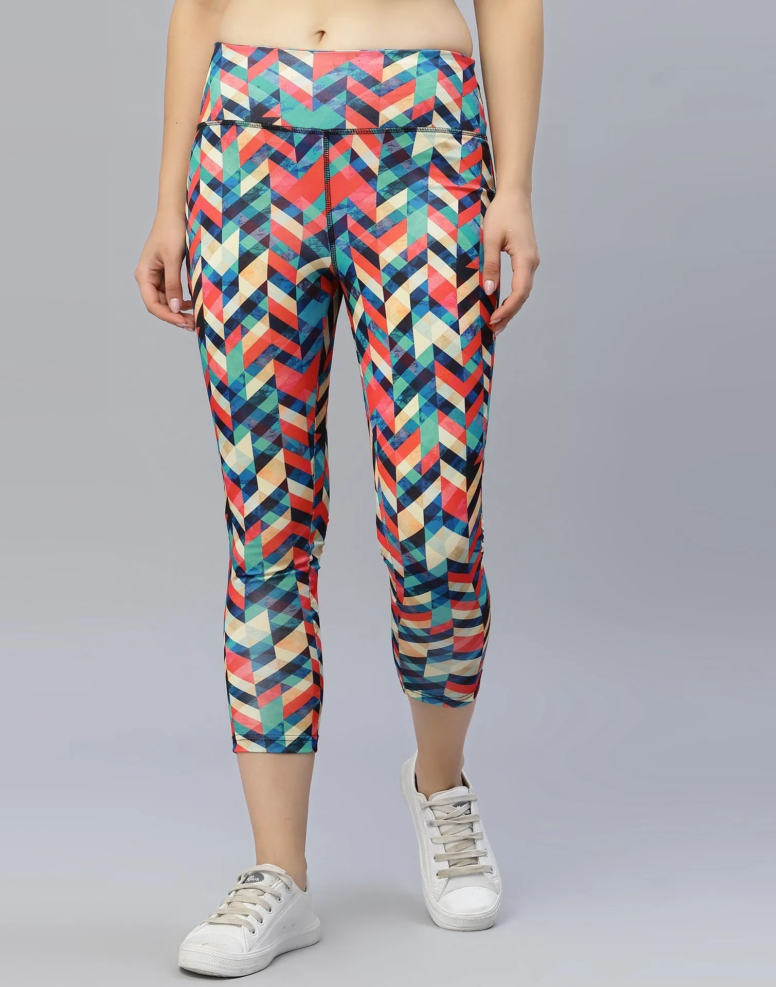 Multicolour Printed Track Pant