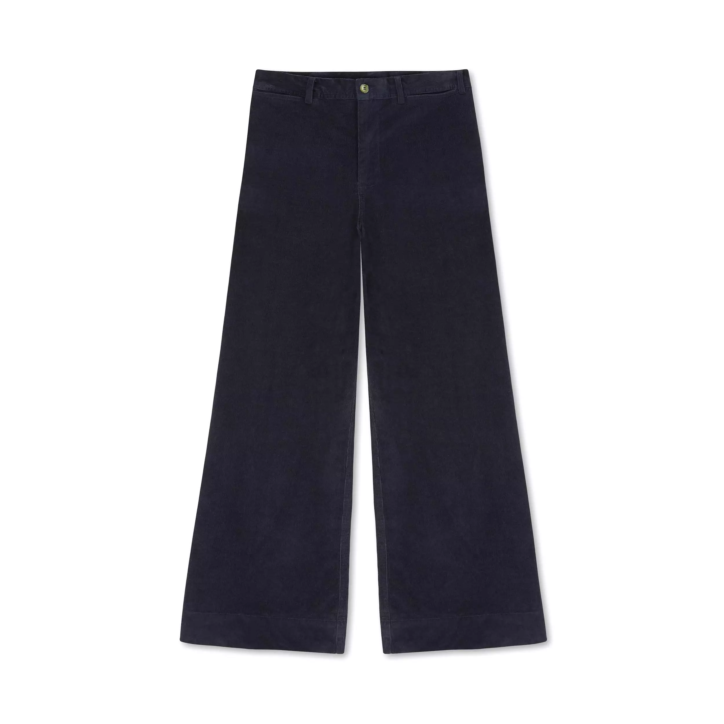 Navy Sailor stretch pincord pant