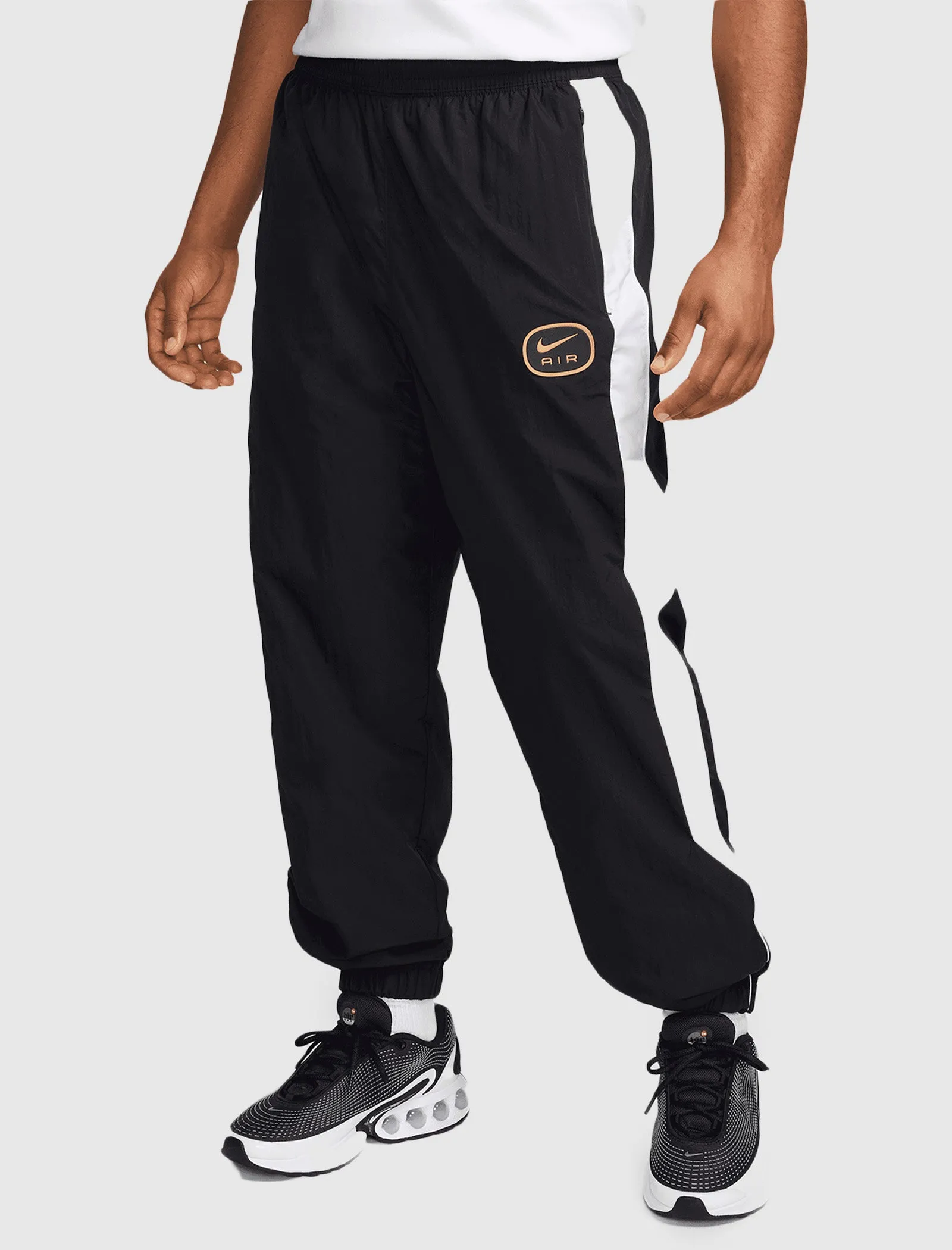 NIKE TRACK PANT   BLACK/WHITE