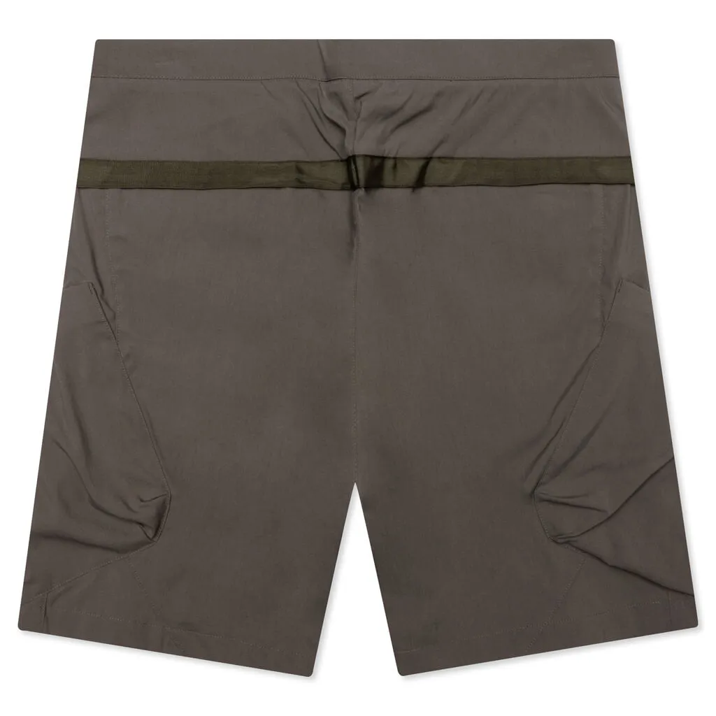 Nylon Stretch BDU Short Pant - Grey