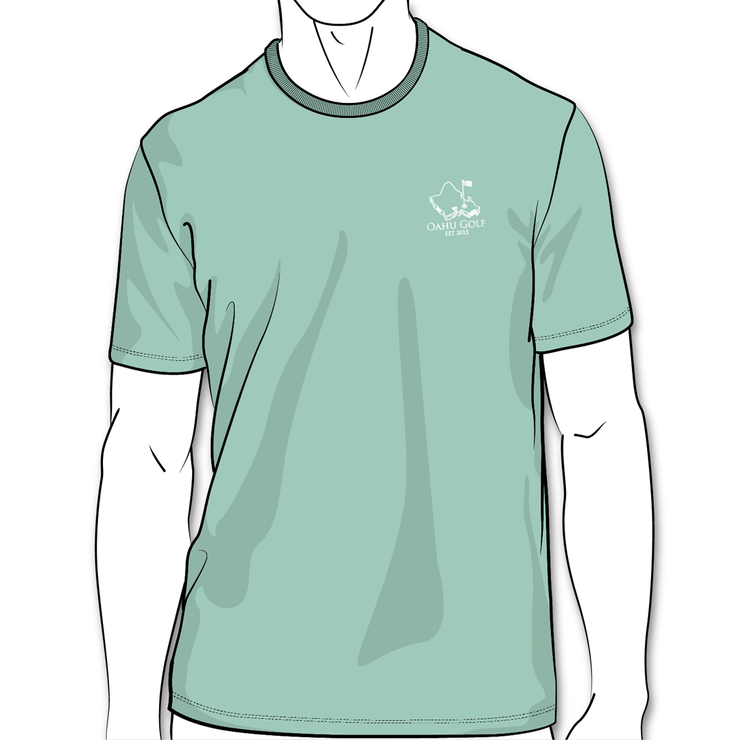 OGA Badge UNISEX Graphic Tee - Seafoam