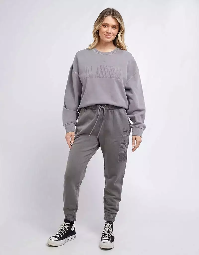 old favourite track pant - charcoal