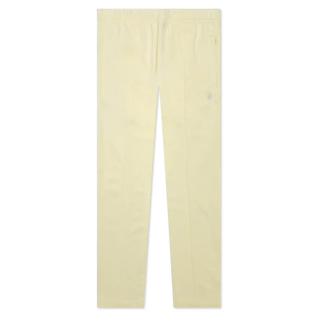 Poly Track Pant - Pale Yellow