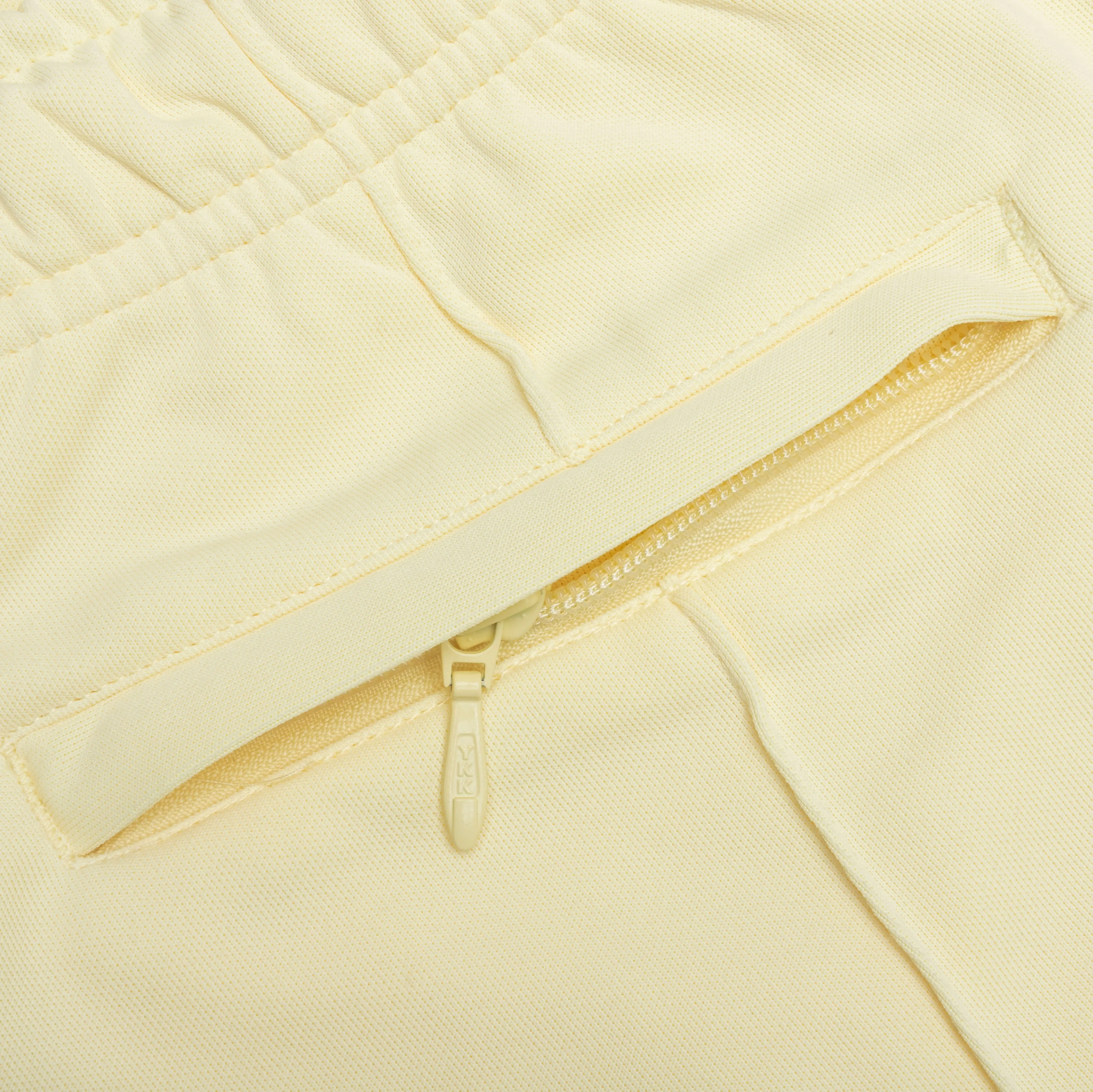 Poly Track Pant - Pale Yellow