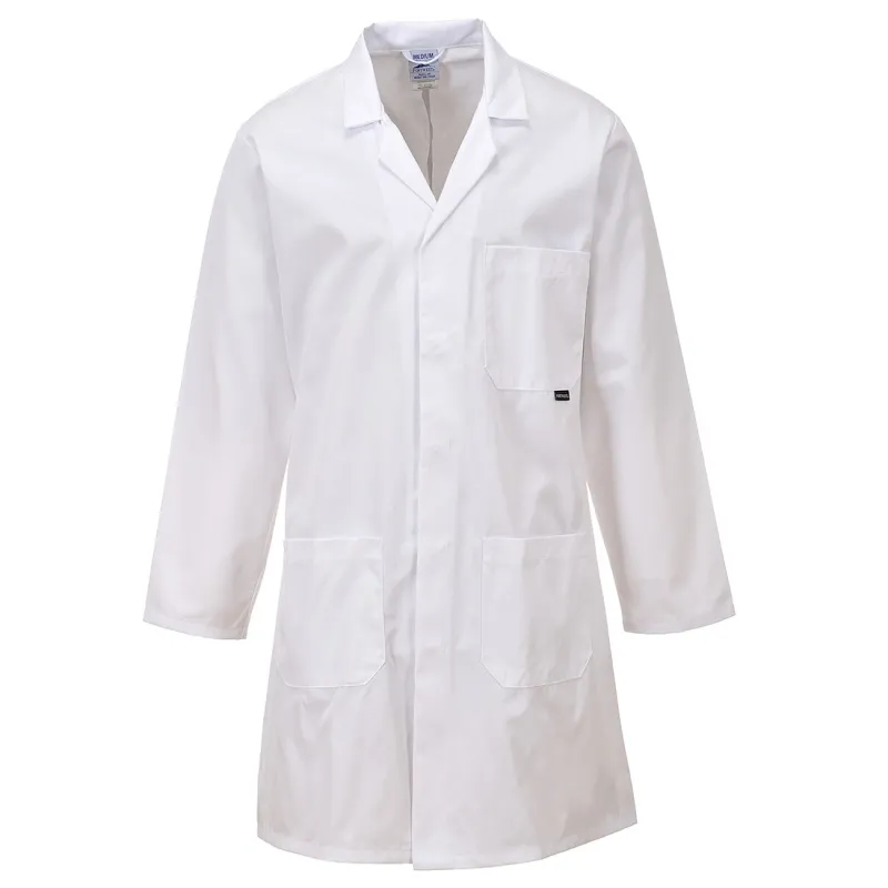 Portwest C852 Standard Engineering White Lab Coat