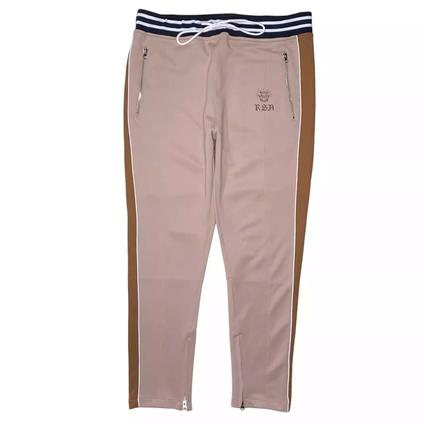 Reason Striped Track Pant (Brown) - F9-68-B