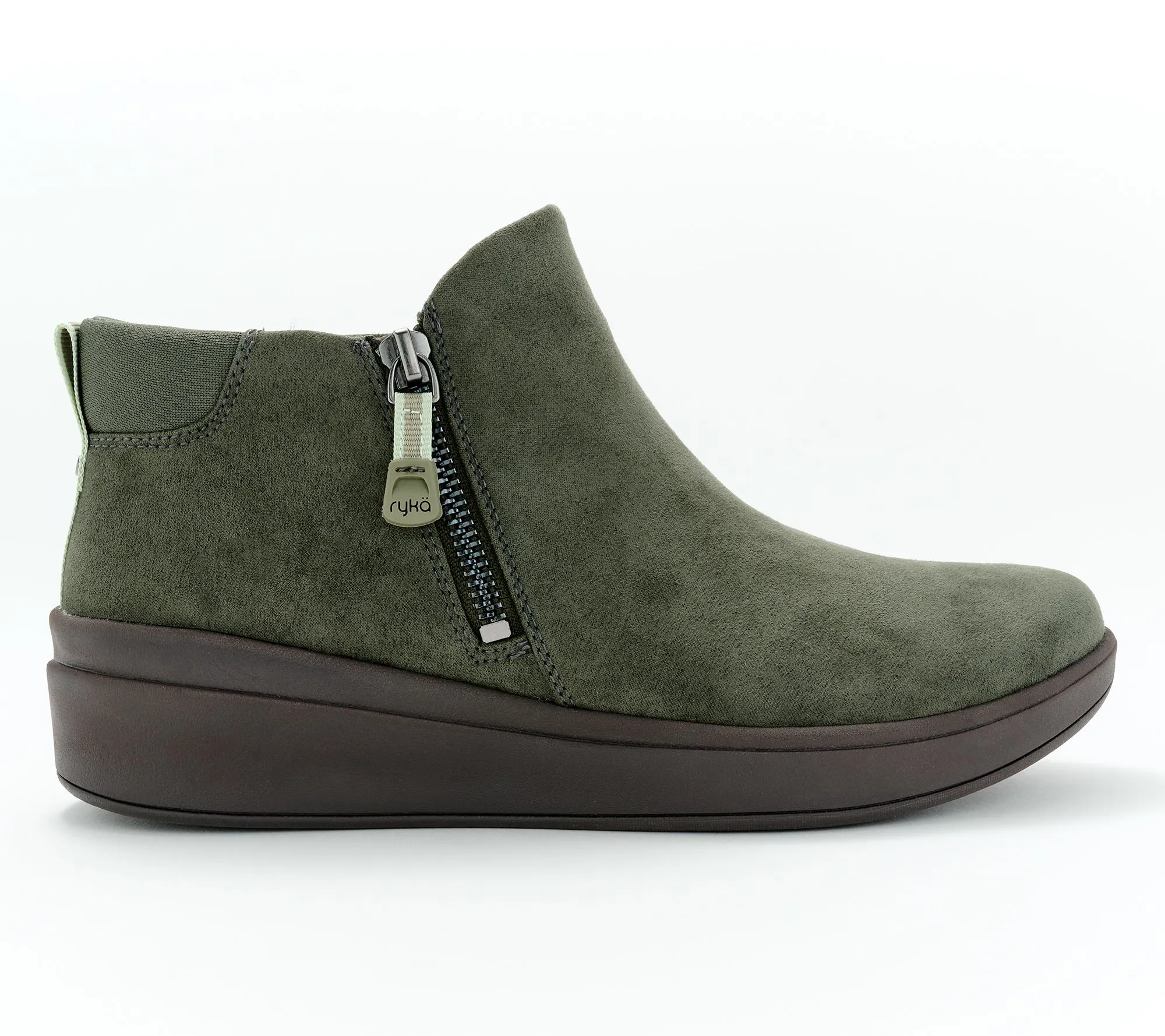 Ryka Side Zip Sneaker Wedges - Lyrical