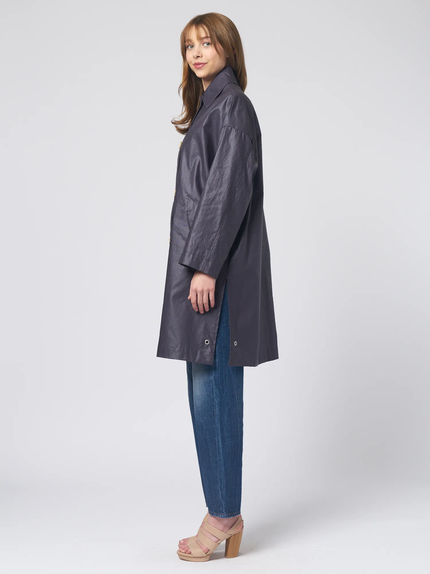 Salina Lib Coat Navy 