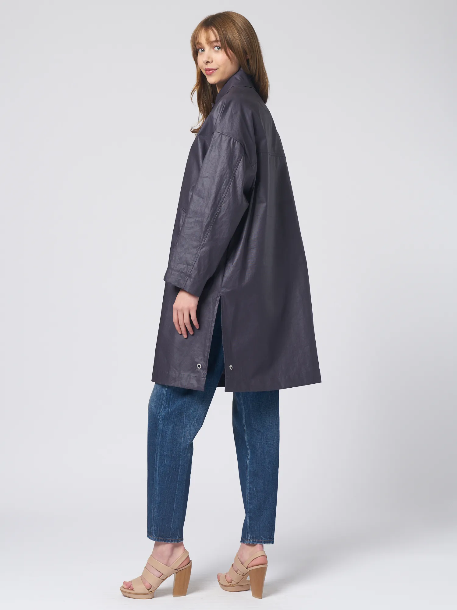 Salina Lib Coat Navy 