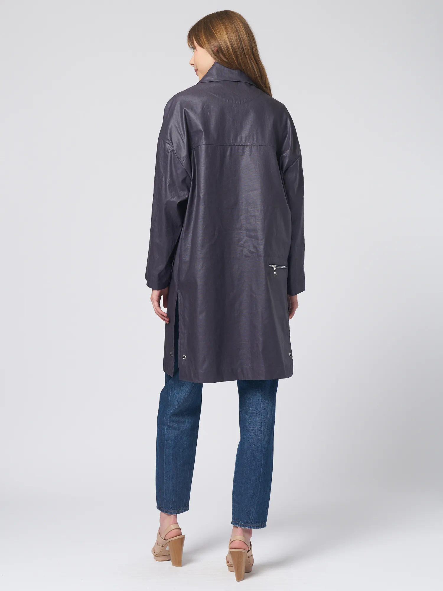 Salina Lib Coat Navy 