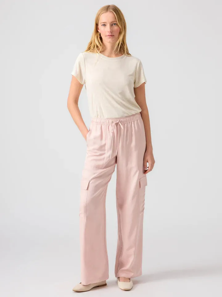 Sanctuary Soft Track Pant Rose Smoke