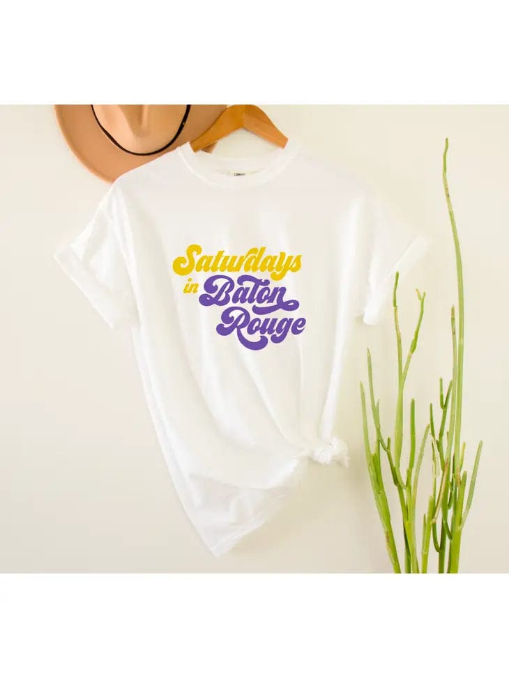 Saturdays In Baton Rouge Tee