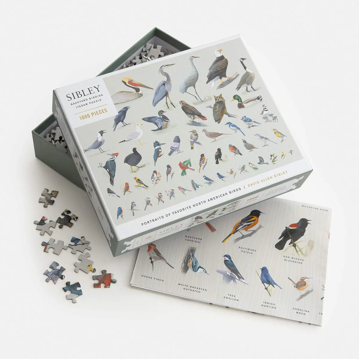 Sibley Backyard Birding 1000 Piece Puzzle