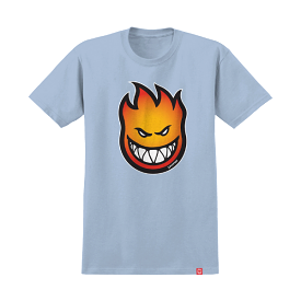 Spitfire Bighead Fade Fill T-Shirt - Light Blue