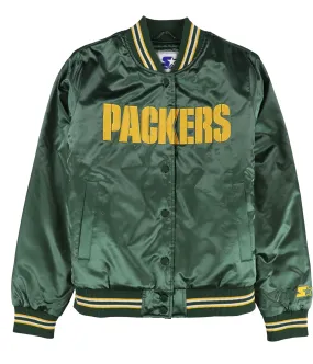 Starter Womens Green Bay Packers Varsity Jacket