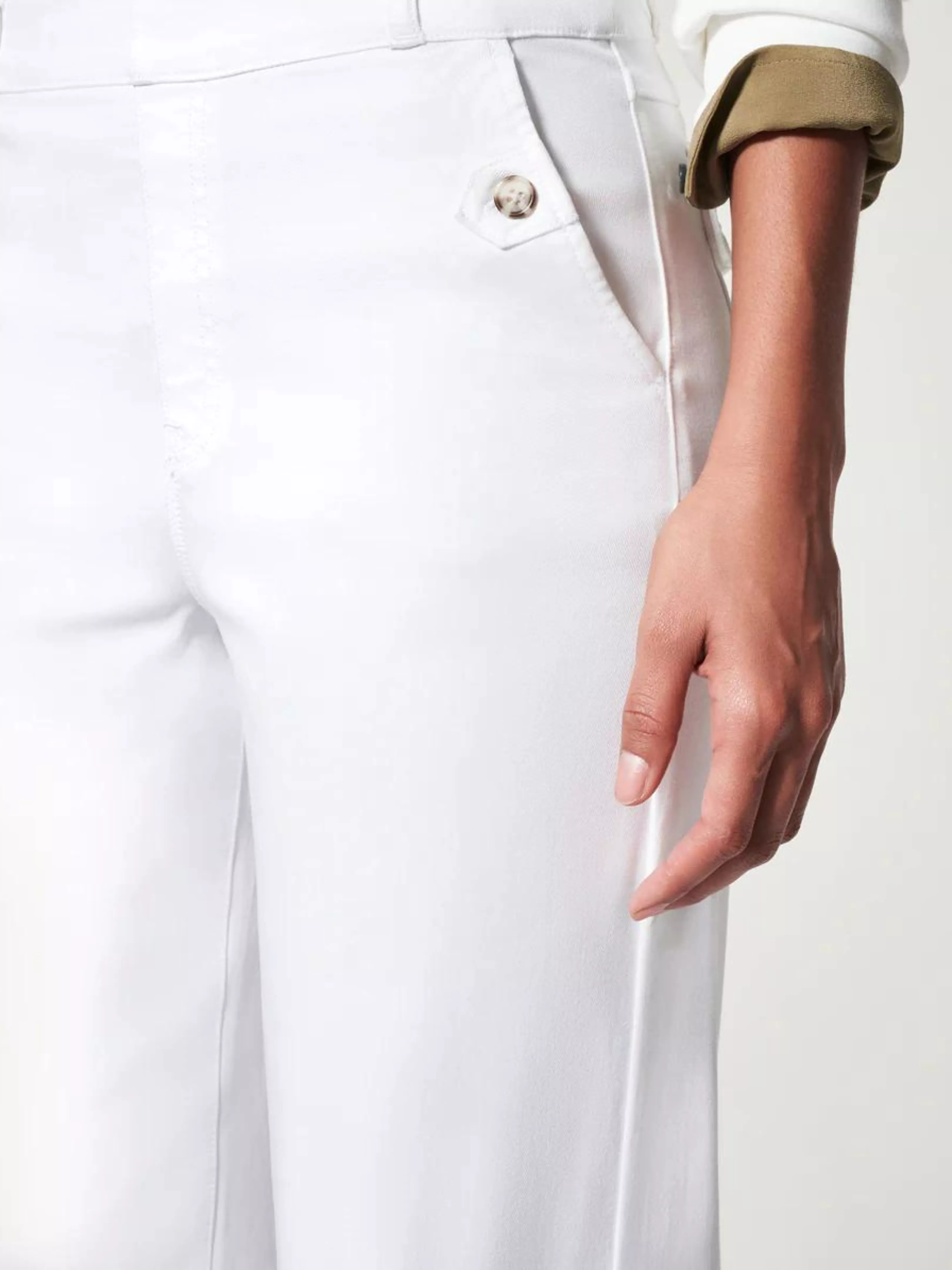 Stretch Twill Pant - Bright White