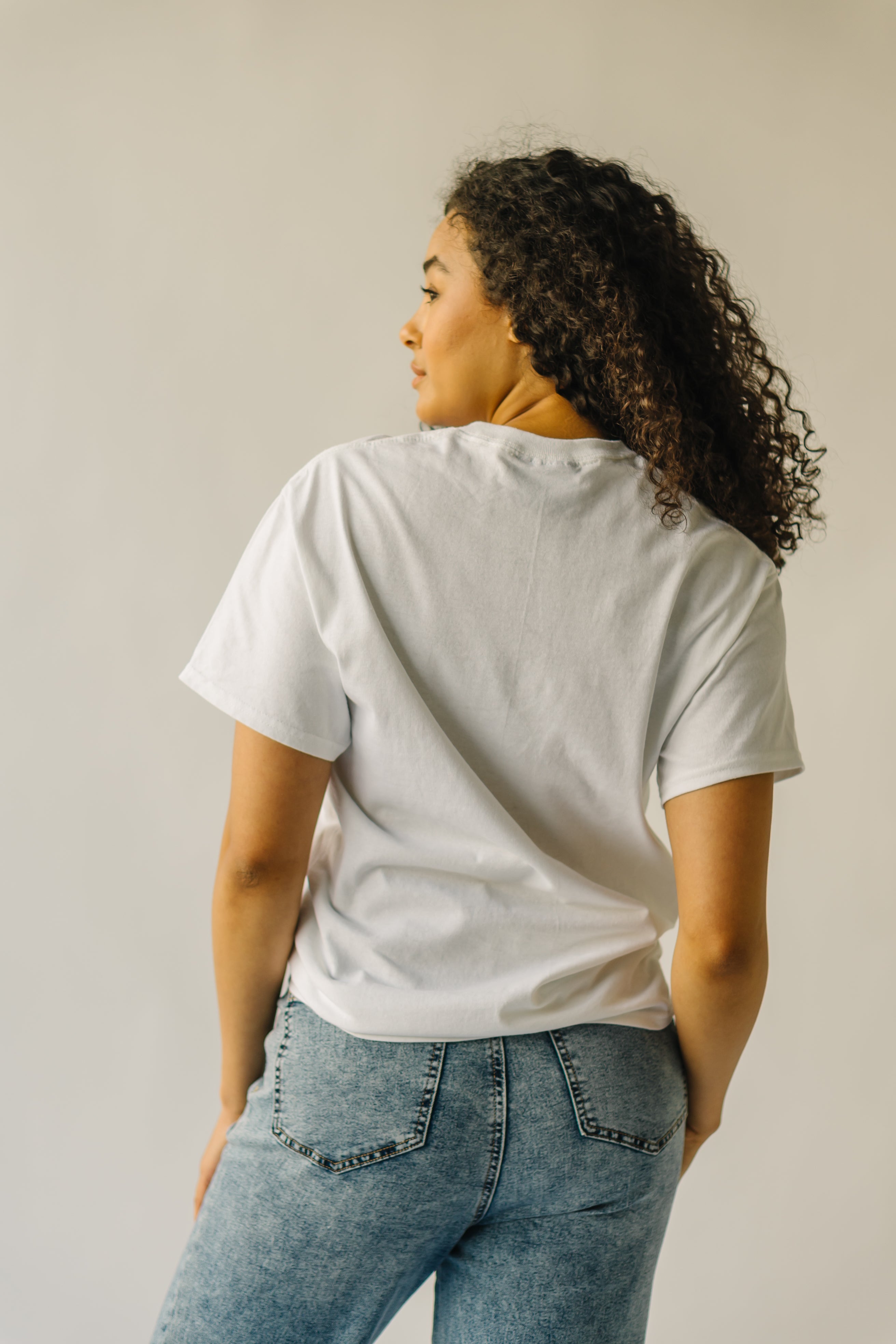 The City That Never Sleeps Graphic Tee in White