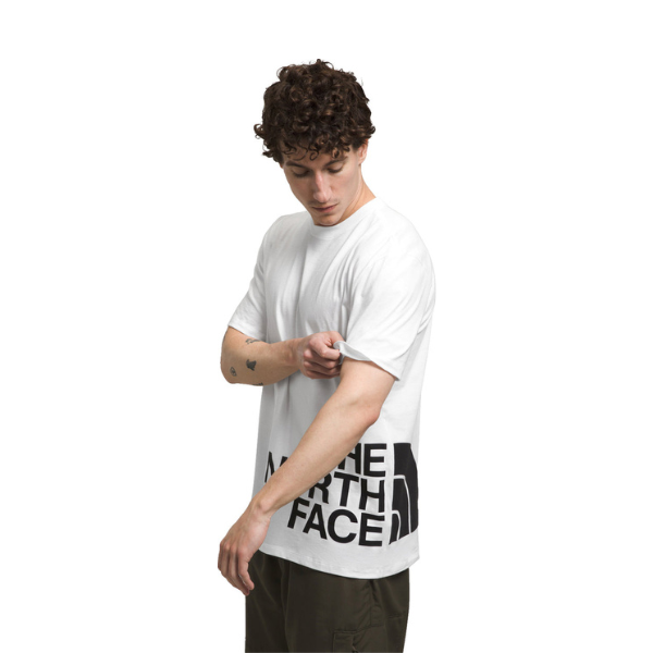 The North Face Men’s Short-Sleeve Brand Proud Tee - TNF White/Half Dome Graphic