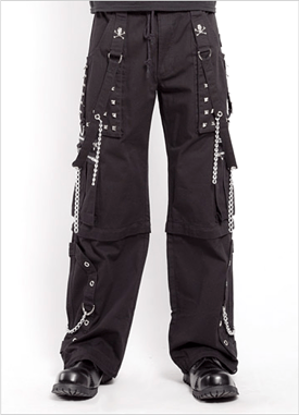 THE STEP CHAIN PANT, BLACK