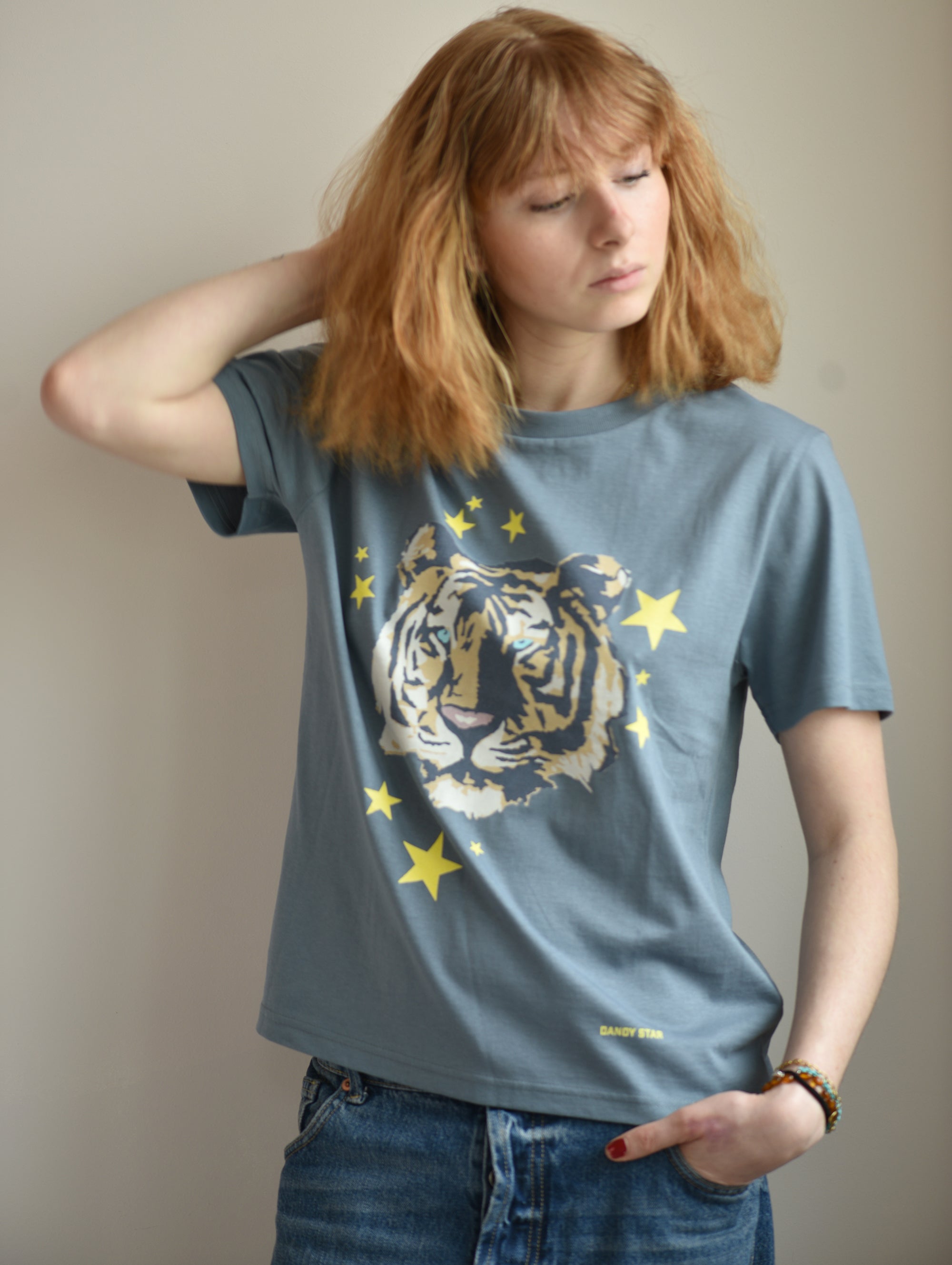 TIGER BLUE T-SHIRT