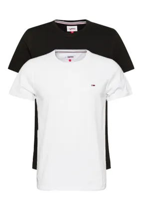 Tommy Hilfiger Regular 2-Pack Tee White/Black