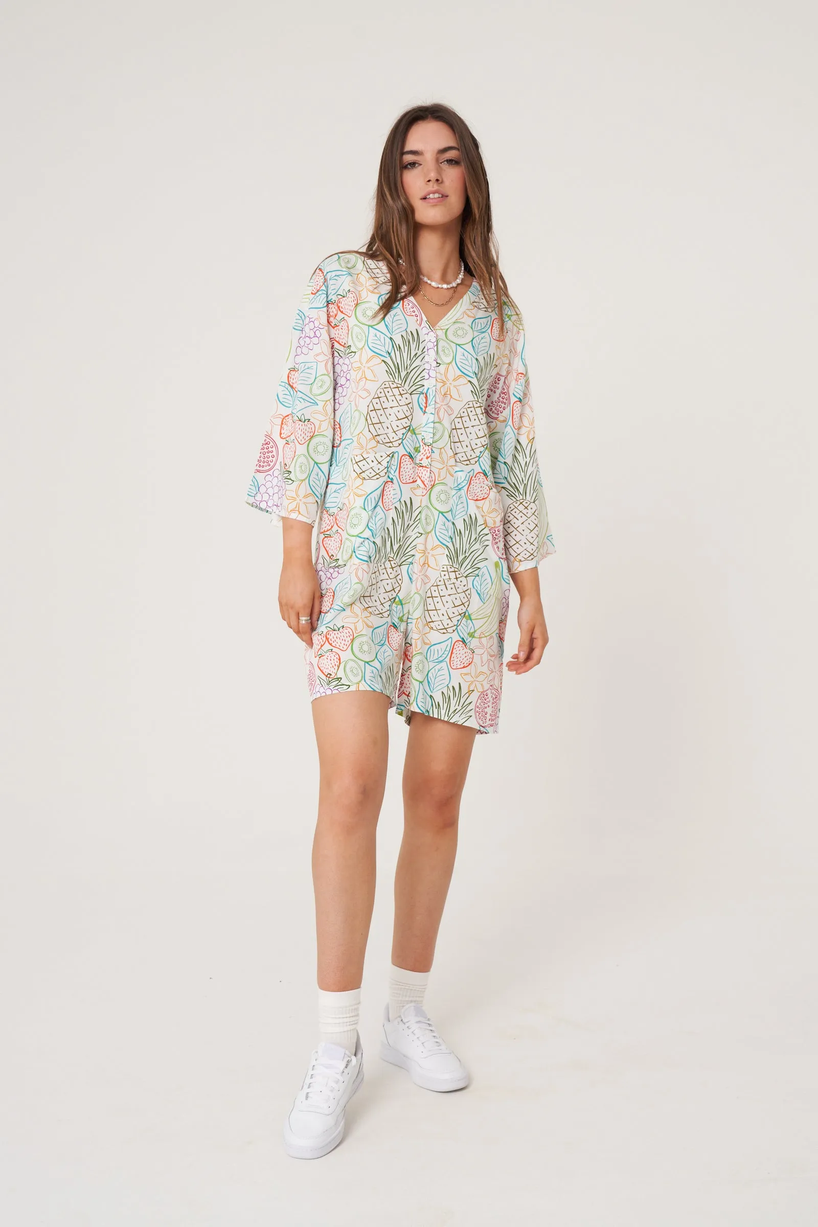 TOOT PRINT PLAYSUIT