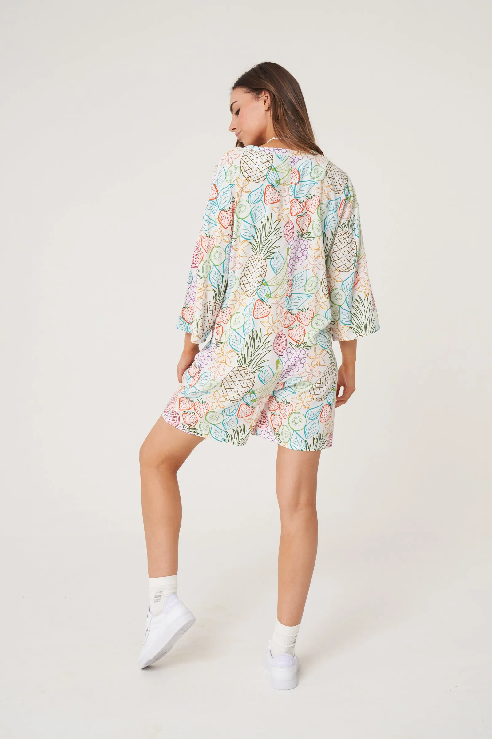 TOOT PRINT PLAYSUIT