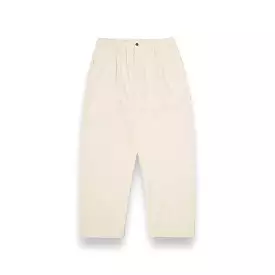 Universal Works Pleated Track Pant 30250 recycled cotton ecru