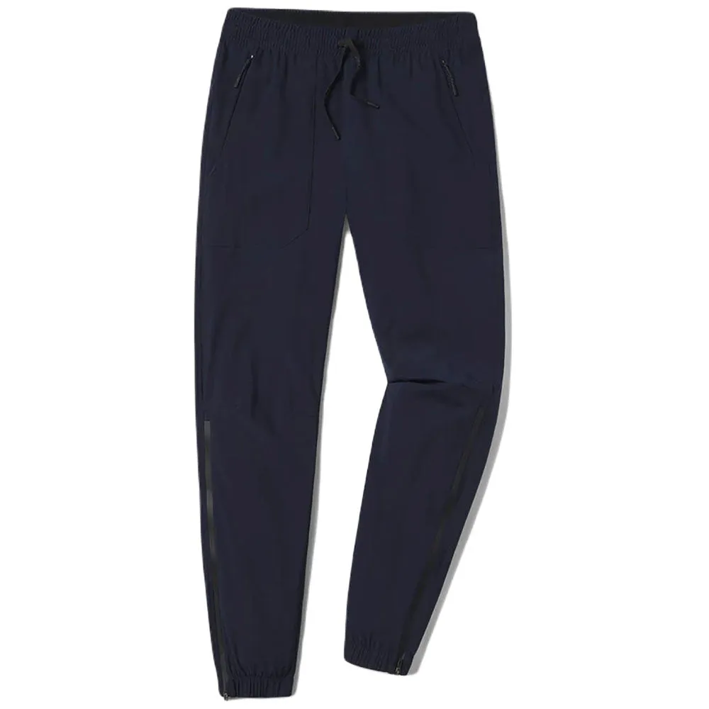 UNRL Men's Navy DWR Track Pant