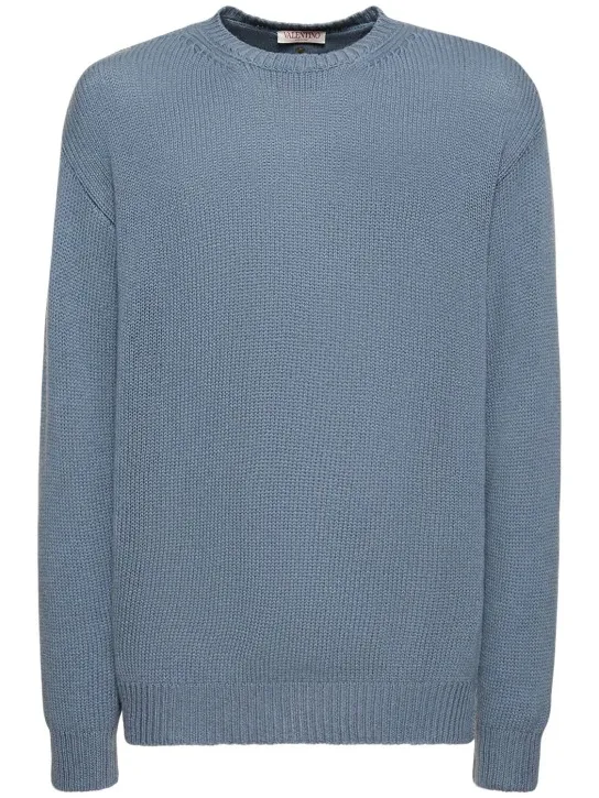 Valentino   Cashmere crewneck sweater 