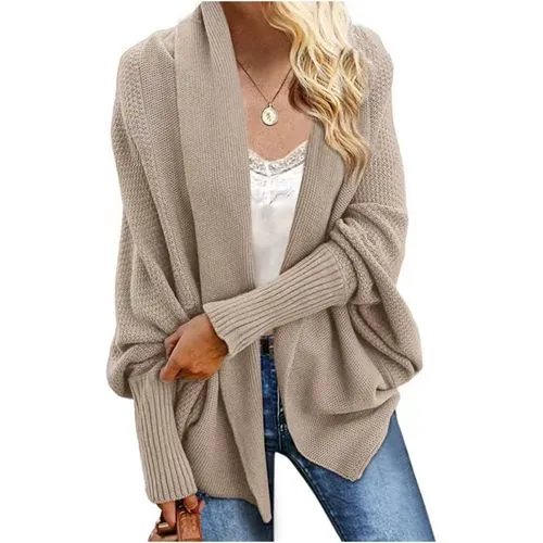 Women's Cardigan Long Sleeve Sweaters & Cardigans Casual Solid Color