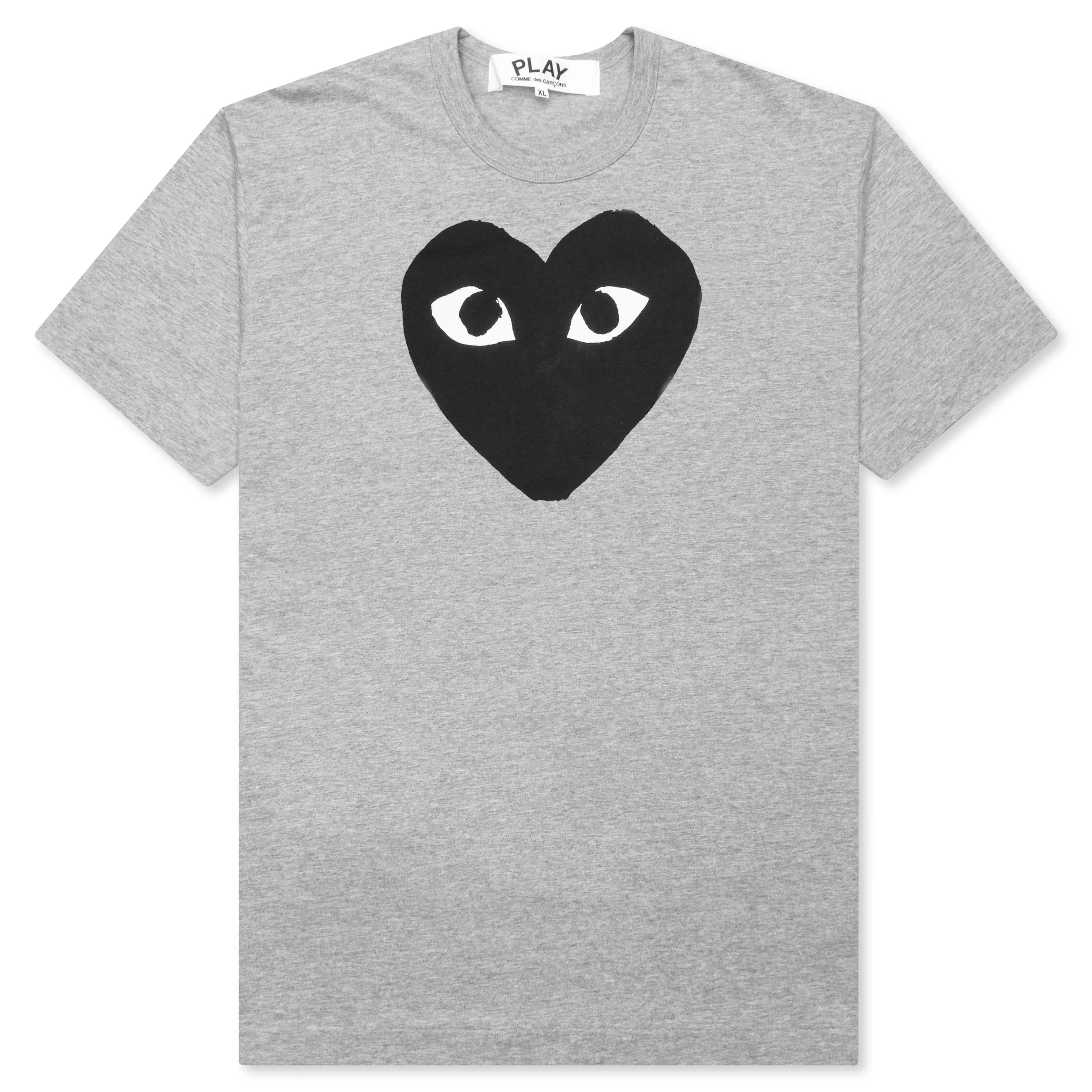 Women's Heart T-Shirt - Grey