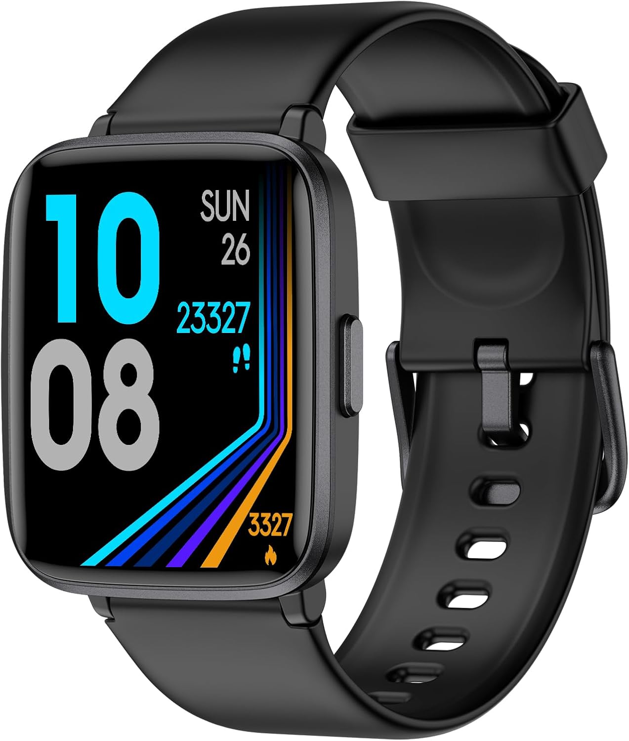 LIVIKEY Fitness Tracker Watch with Heart Rate Monitor, Activity Tracker with Pedometer, Sleep Monitor, Calories & Step Counter, IP68 Waterproof Smart Watches for Women Men Fitness Watch for Sports